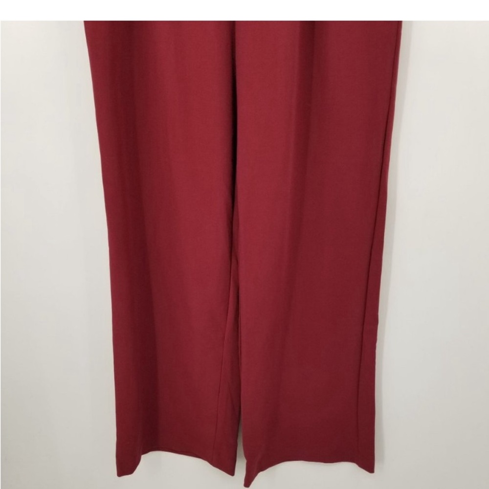 NWT SO Wide Leg High Rise Berry Dress Pants Size 15 - Picture 7 of 12